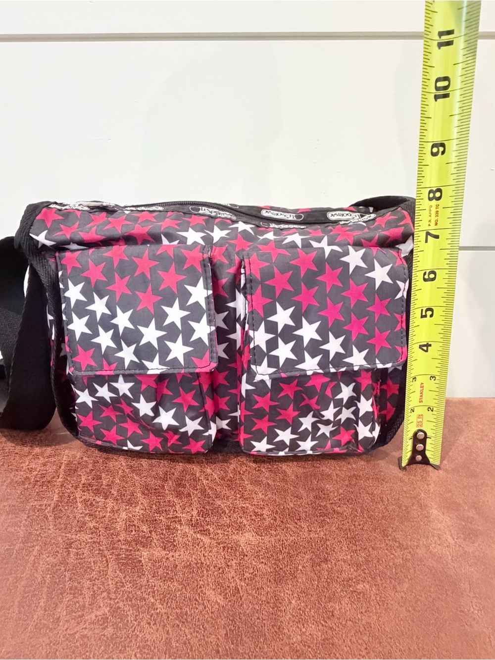 LeSportsac Y2K Starcore Crossbody Bag Indie Sleaze Retro Messenger Americana USA - Picture 12 of 12